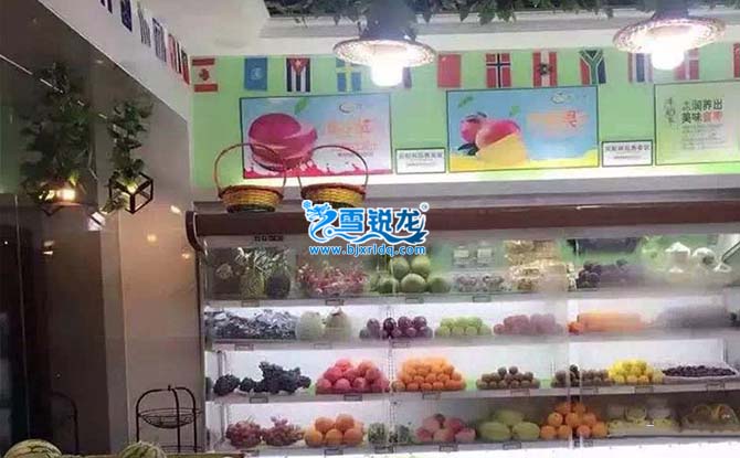 水果風(fēng)幕柜